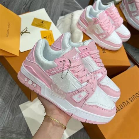 pink louis vuitton trainers|louis vuitton trainer pink ombre.